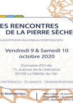 Journées d'études et de rencontres sur les ouvrages en pierre sèche